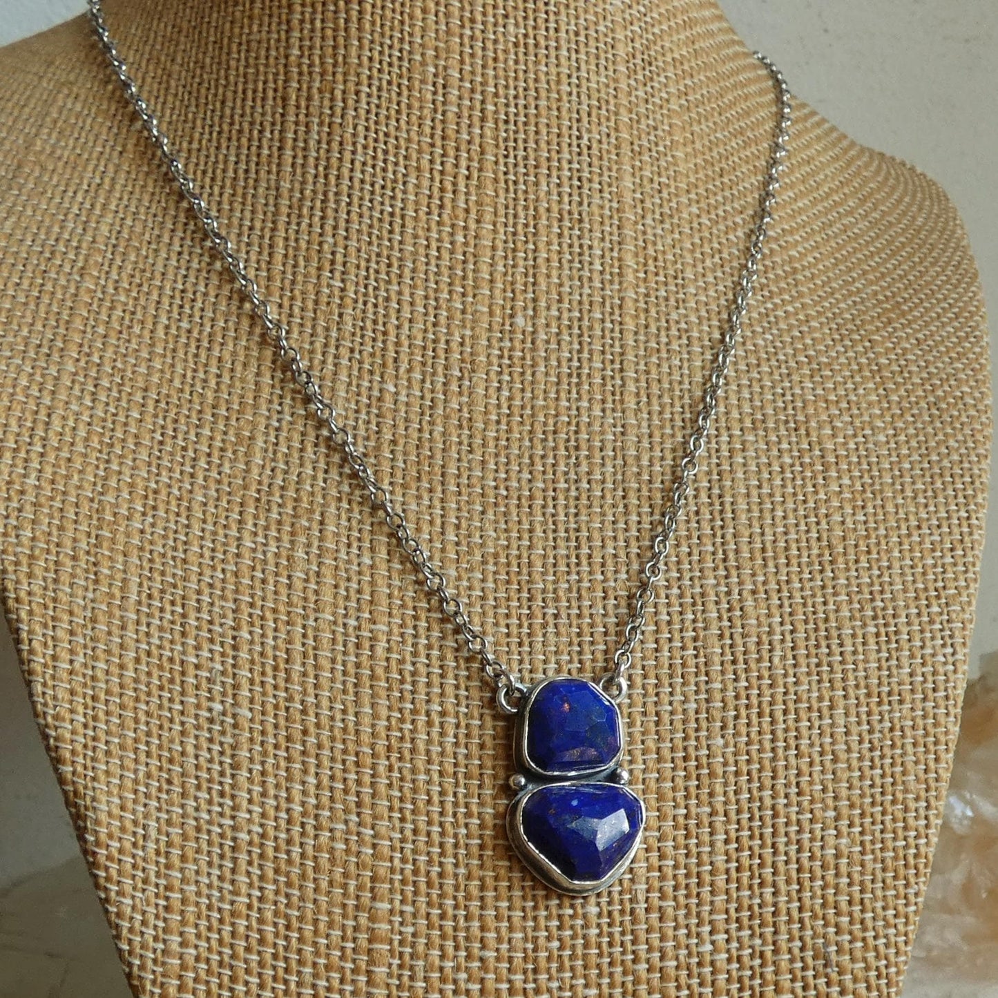 Lapis Lazuli Necklace | Sterling Silver