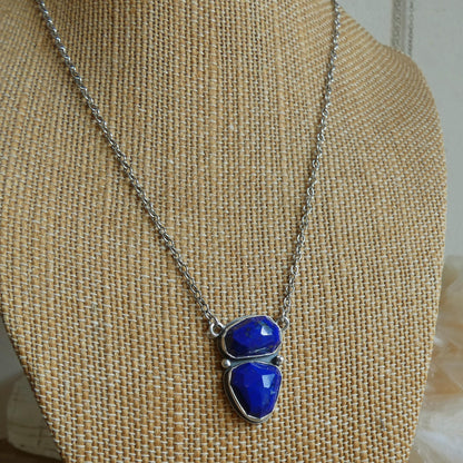 Lapis Lazuli Necklace | Sterling Silver