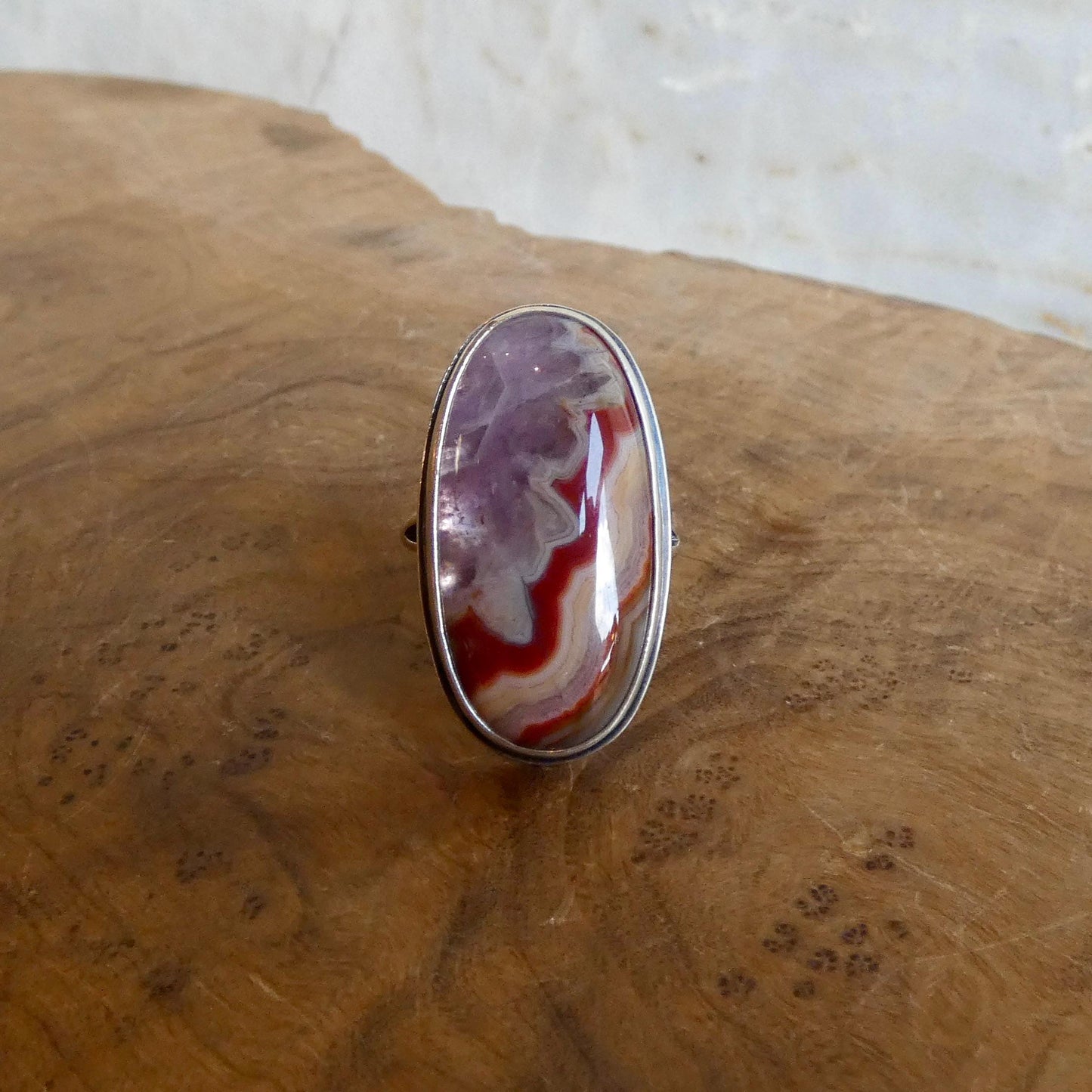 Crazy Lace Amethyst Big Ring | Sterling Silver | Choose Your Ring