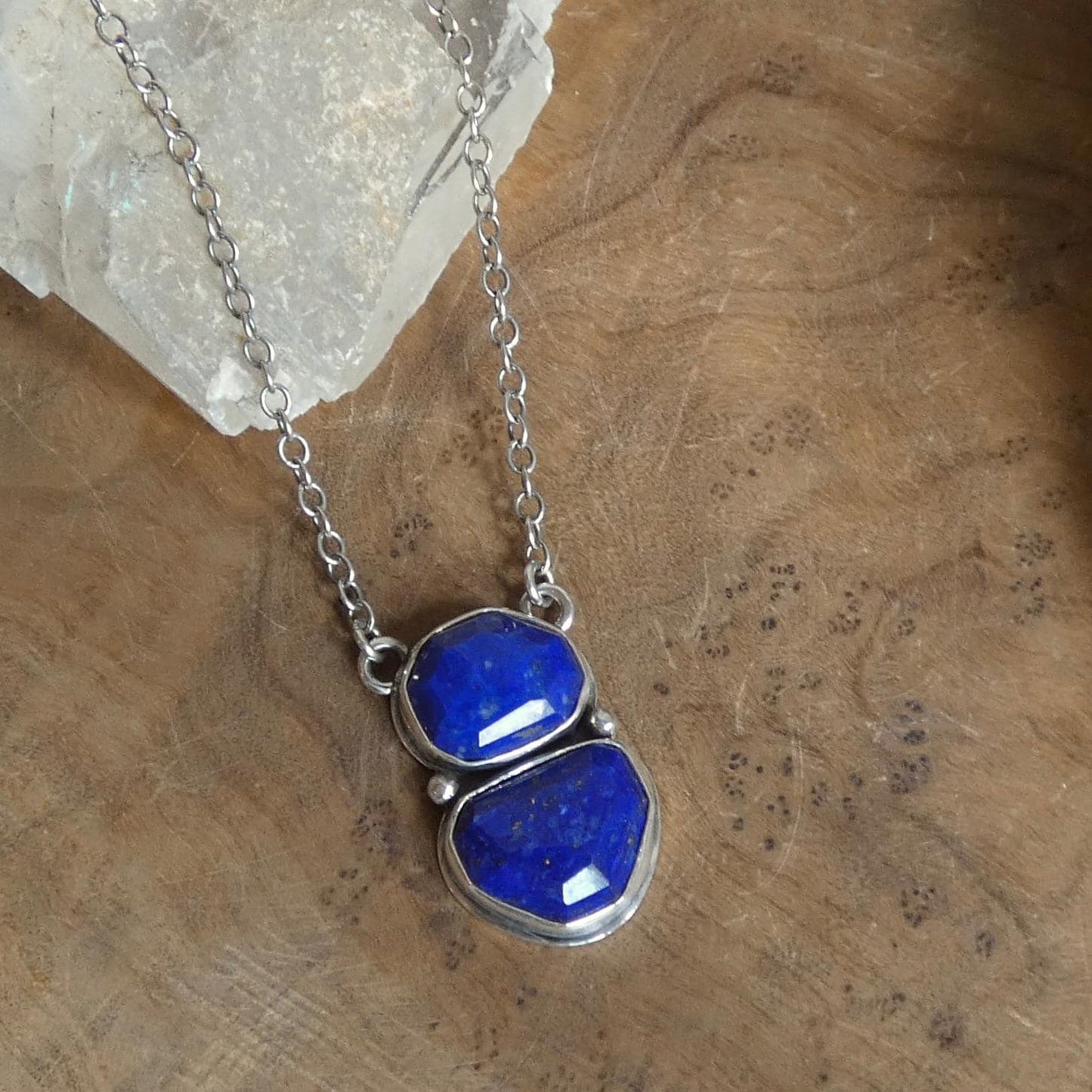 Lapis Lazuli Necklace | Sterling Silver