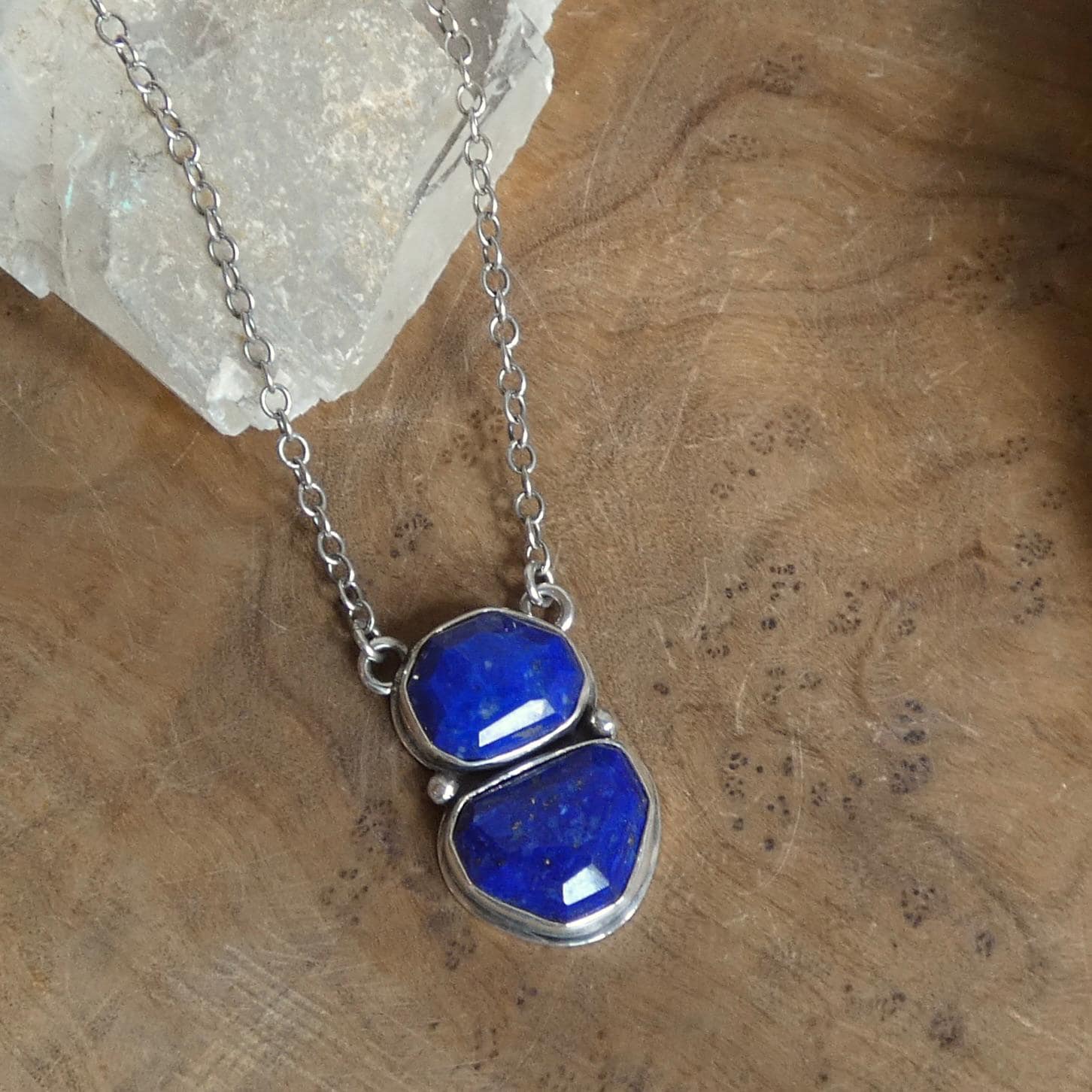 Lapis Lazuli Necklace | Sterling Silver