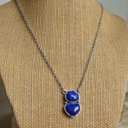 Lapis Lazuli Necklace | Sterling Silver