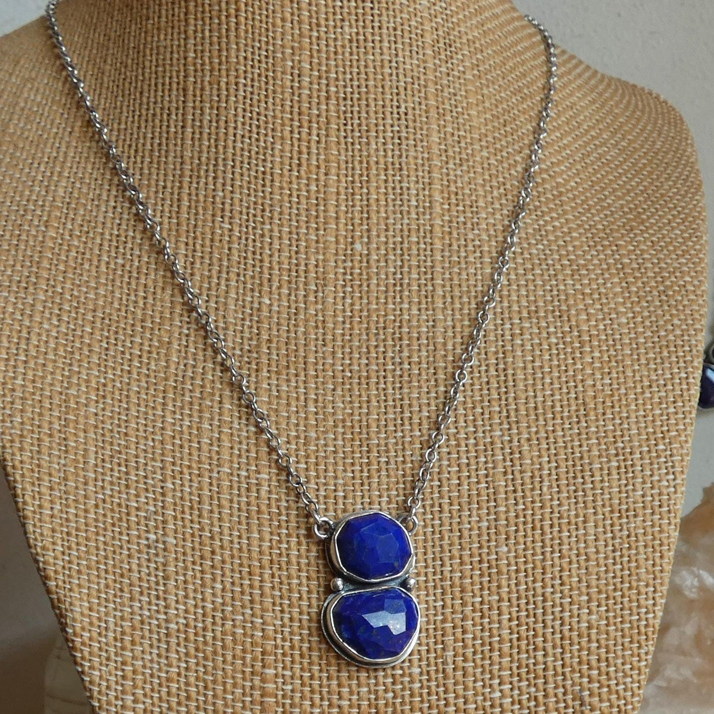 Lapis Lazuli Necklace | Sterling Silver