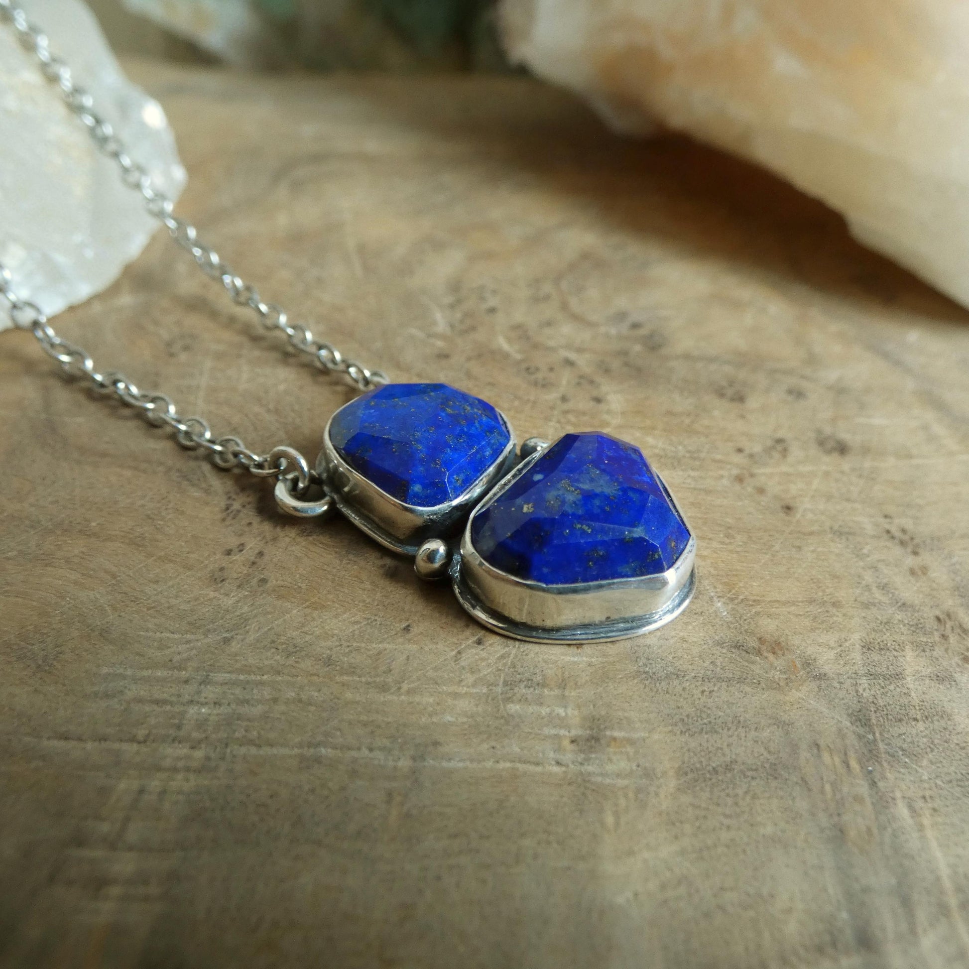 Lapis Lazuli Necklace | Sterling Silver