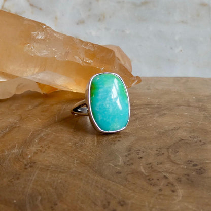 Sonoran Gold Turquoise Ring | Sterling Silver