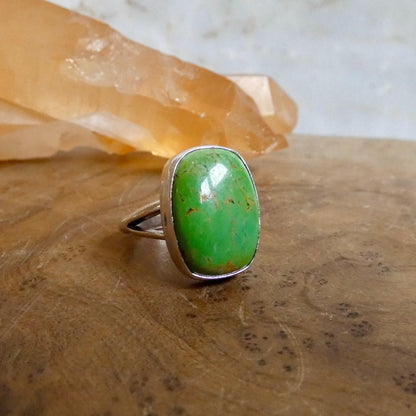 Sonoran Gold Turquoise Ring | Sterling Silver