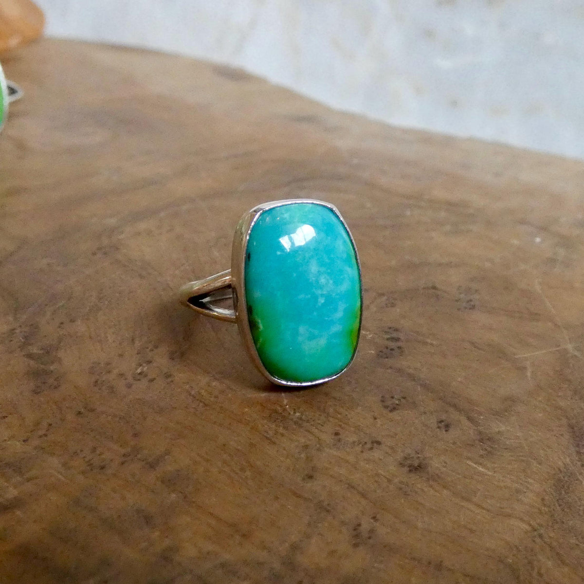 Sonoran Gold Turquoise Ring | Sterling Silver