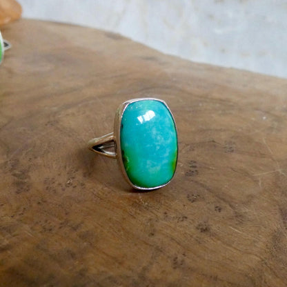 Sonoran Gold Turquoise Ring | Sterling Silver