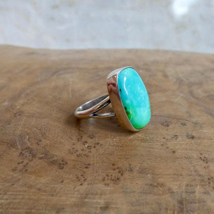 Sonoran Gold Turquoise Ring | Sterling Silver