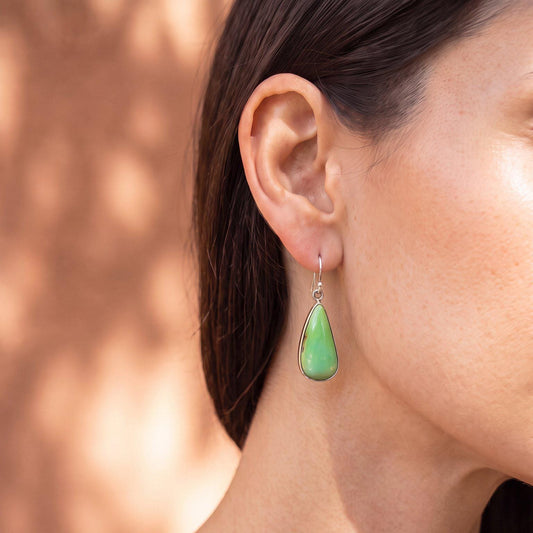 Sonoran Turquoise Drop Earrings | Sterling Silver | Choose Your Pair