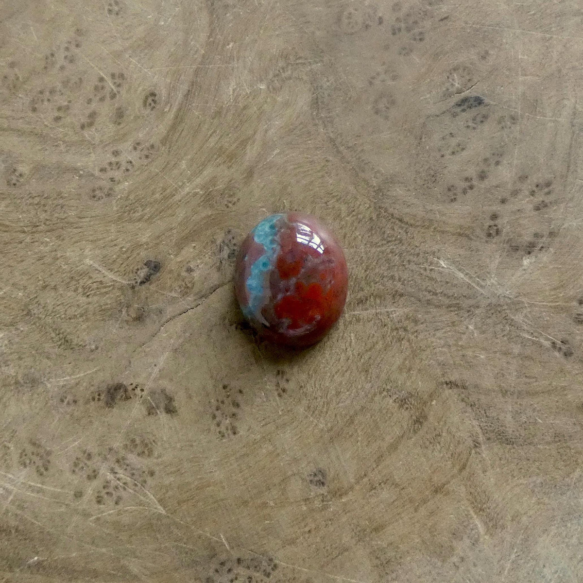 Ocean Jasper Delica Ring – Sterling Silver, Choose Your Stone