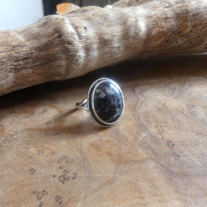 White Buffalo Ring | Sterling Silver | Choose Your Ring