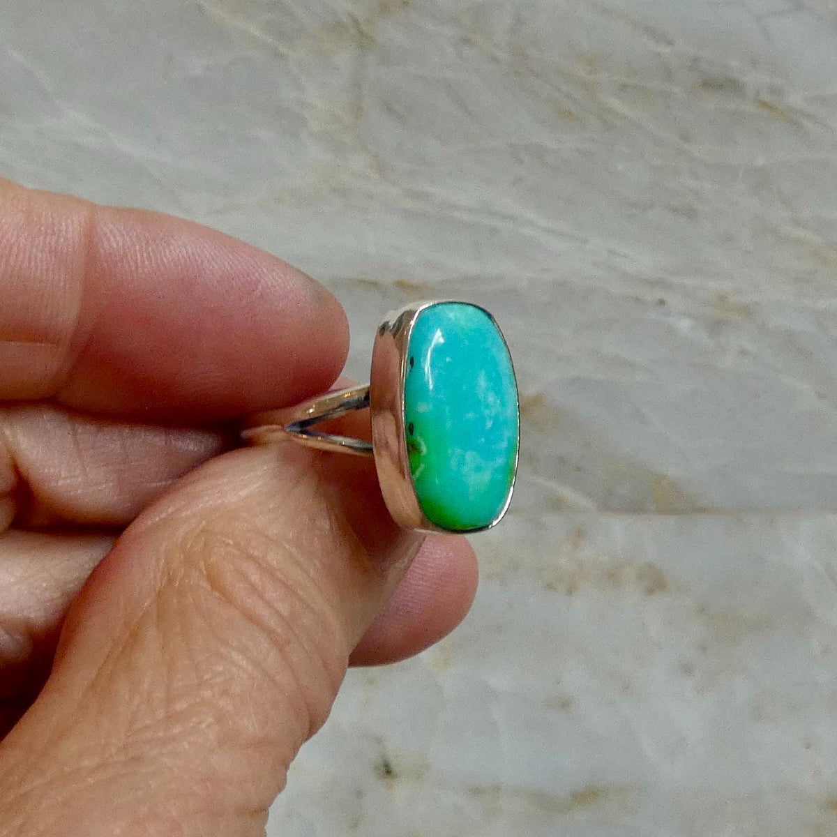 Sonoran Gold Turquoise Ring | Sterling Silver