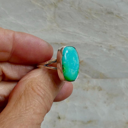 Sonoran Gold Turquoise Ring | Sterling Silver