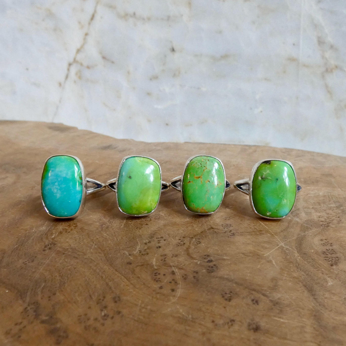 Sonoran Gold Turquoise Ring | Sterling Silver