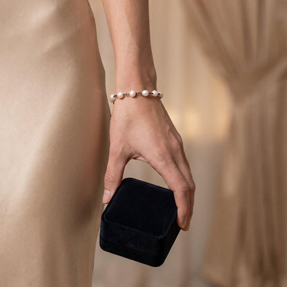 Rosarita Bracelet |Freshwater Pearls | Sterling Silver