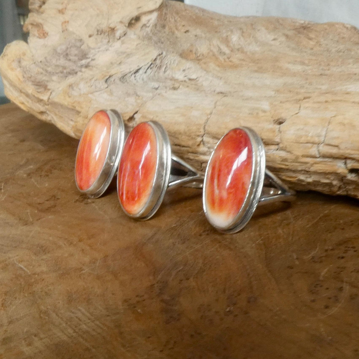 Spiny Oyster Boho Ring | Sterling Silver
