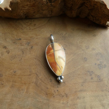 Red Creek Jasper Pendant | Sterling Silver