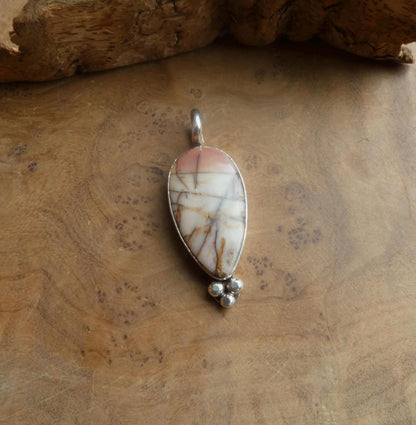 Red Creek Jasper Pendant | Sterling Silver