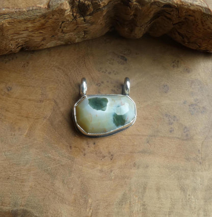 Ocean Jasper Pendant | Sterling Silver