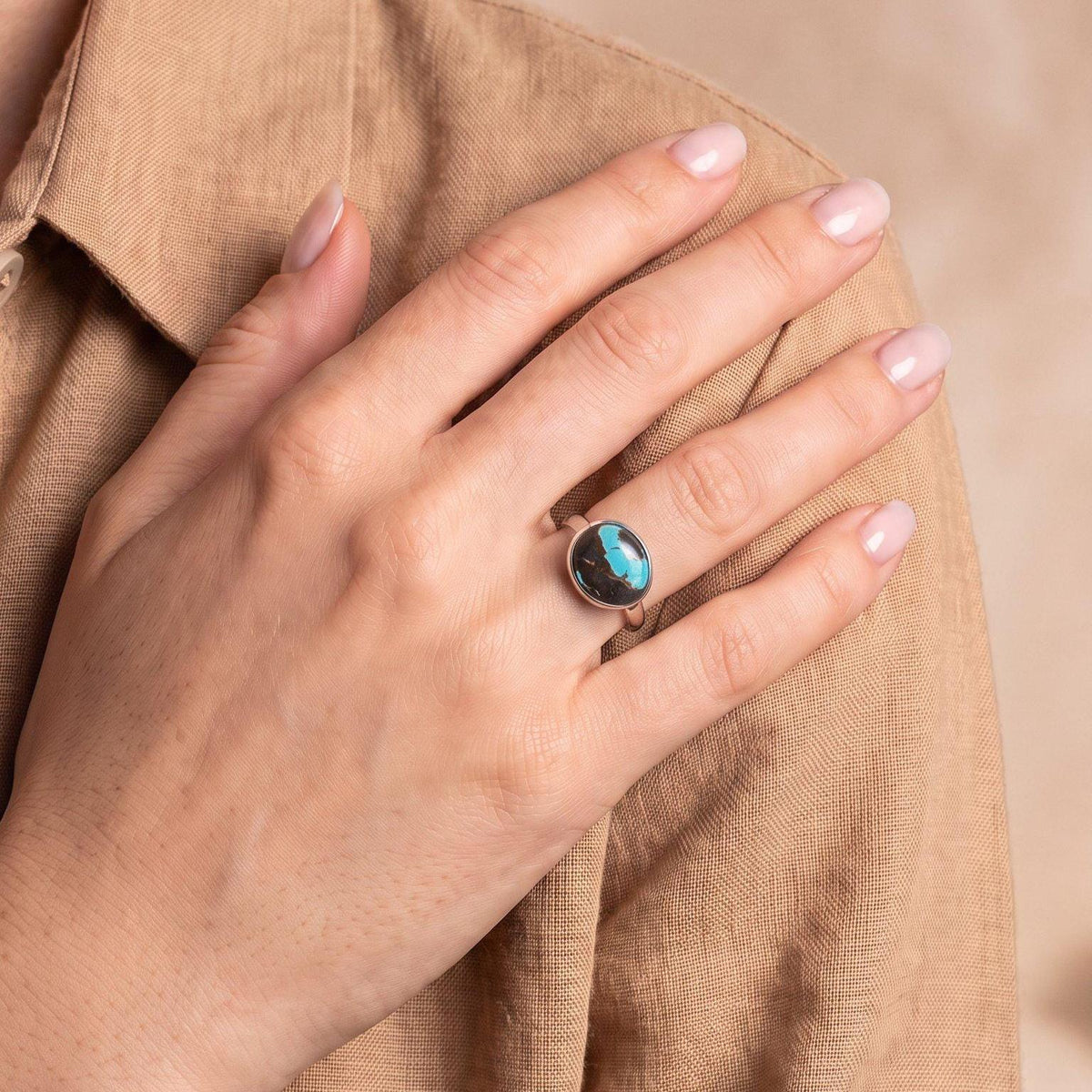 Black Jack Turquoise Ring | Sterling Silver | Choose Your Ring