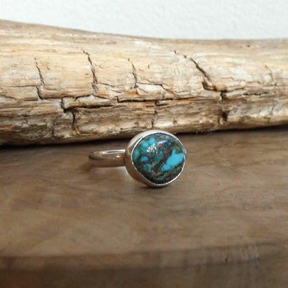 Black Jack Turquoise Ring | Sterling Silver | Choose Your Ring