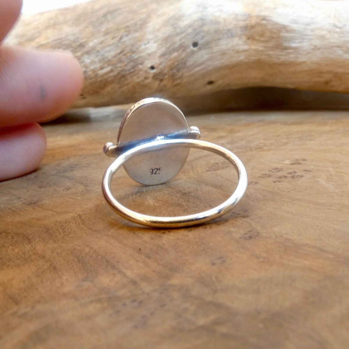 Lapis Lazuli Delica Ring | Sterling Silver