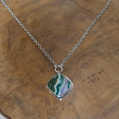 Ocean Jasper Orbs Eye Pendant | Sterling Silver | Choose Your Stone