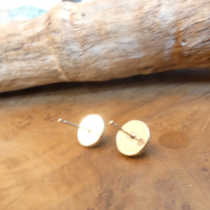 Carnelian Posts | Sterling Silver | 7mm Stone