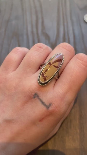Sonora Jasper Boho Custom Ring - Choose Your Stone - Sterling Silver