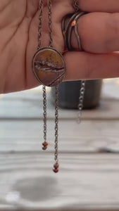 Sonora Jasper Bolo Necklace - Sterling Silver, Southwestern Jewelry