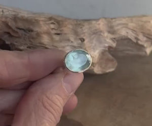 Aquamarine Ring - Size 5.5