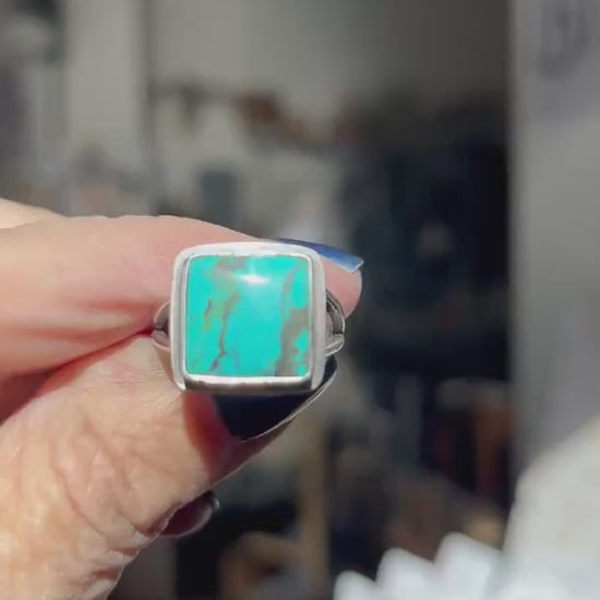 Turquoise Ring - Choose Your Stone - .925 Sterling Silver
