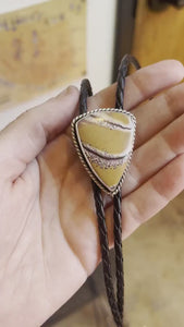 Sonora Jasper Bolo Tie - Big Jasper Bolo - Silversmith Bolo - Sonora Jasper Bolo