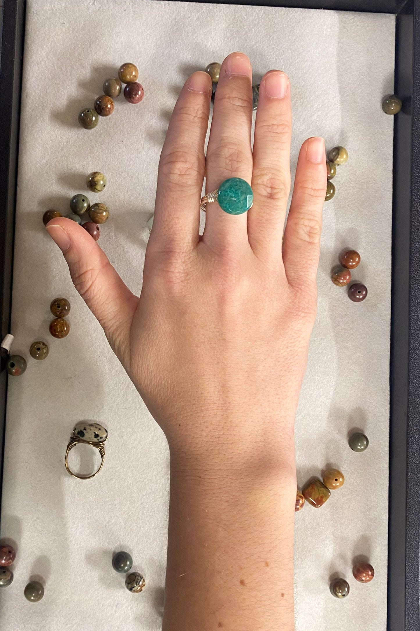 Make and Take Workshop - Make a Wire Wrapped Ring - Handcrafted Sterling Silver Jewelry by Linda Blackbourn