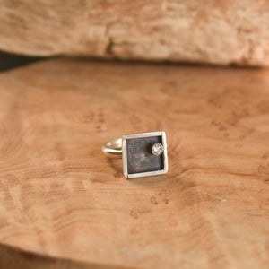 Gemstone Ring - Choose Your Stone - Amethyst - Citrine - Garnet - CZ - .925 Sterling Silver Ring