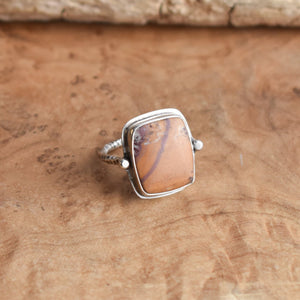 Sonora Chelsea Ring - Sonora Jasper Ring - .925 Sterling Silver Ring - Silversmith Ring