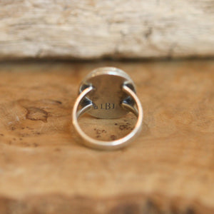 Sonora Jasper Boho Ring - Sonora Jasper Ring - .925 Sterling Silver Ring - Silversmith Ring