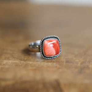 Chili Spice Ring - Spiny Oyster Ring - Silversmith Ring - Spiny Oyster - Chili Pepper Ring - Sterling Silver Ring