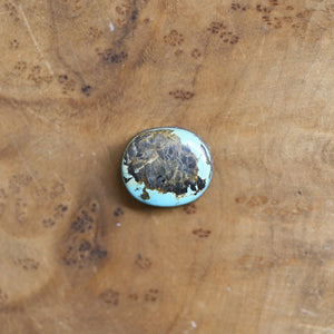 Sierra Nevada Turquoise Ring - Sierra Nevada Boulder Turquoise - OOAK Turquoise Ring - Silversmith