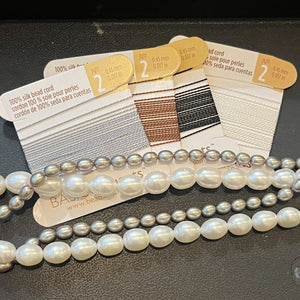Pearl Knotting - Knotted Pearl Bracelet Workshop - Sundays 4-5:30pm - $35 plus materials